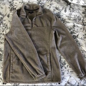 Croft & Barrow Men’s Gray, Fleece Crewneck